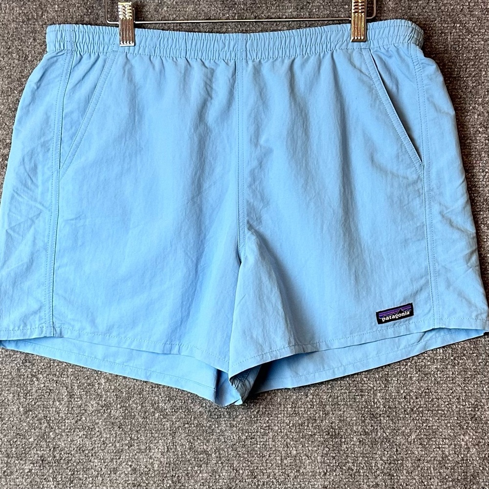 Patagonia Light Blue Men's Swim Trunks